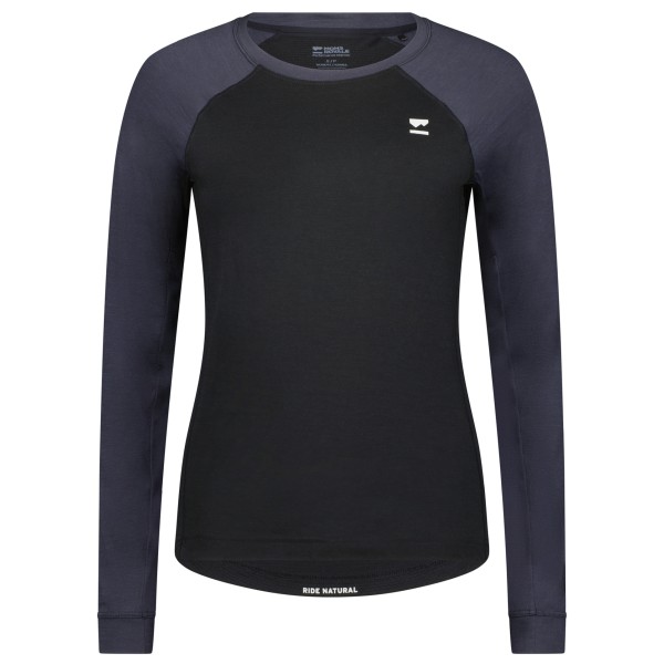 Mons Royale - Women's Tarn Merino L/S - Merinolongsleeve Gr XS schwarz von Mons Royale