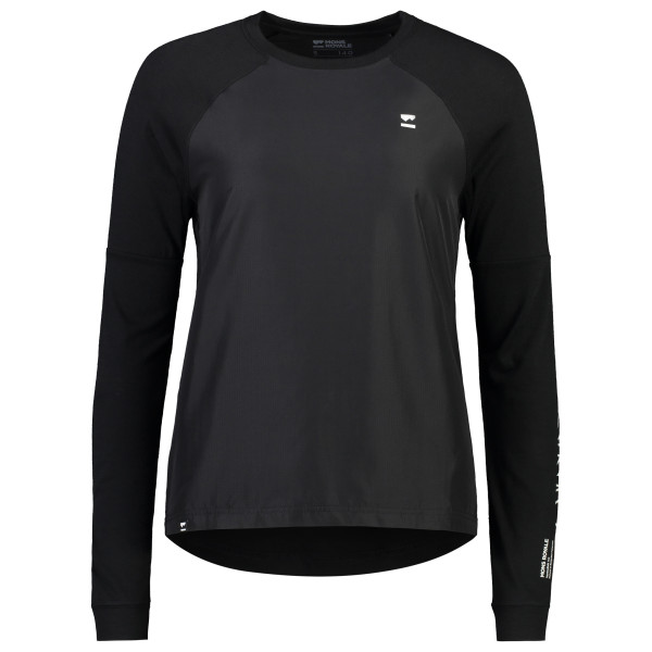 Mons Royale - Women's Tarn Merino Shift Wind Jersey - Velotrikot Gr L schwarz von Mons Royale