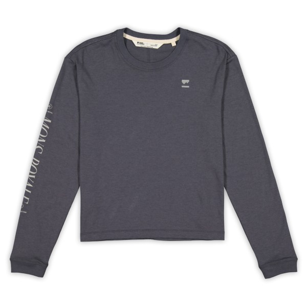 Mons Royale - Women's Yonder Merino Organic Cotton L/S - Longsleeve Gr L;M;S;XL;XS beige/grau;blau von Mons Royale