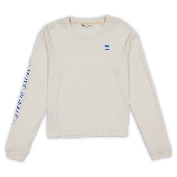 Mons Royale - Women's Yonder Merino Organic Cotton L/S - Longsleeve Gr M beige/grau Mons Royale - Women's Yonder Merino Organic Cotton L/S - Longsleeve Gr M beige/grau von Mons Royale
