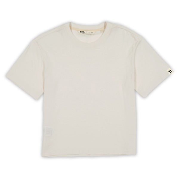 Mons Royale - Women's Yonder Merino Organic Cotton T-Shirt - T-Shirt Gr S beige Mons Royale - Women's Yonder Merino Organic Cotton T-Shirt - T-Shirt Gr S beige von Mons Royale