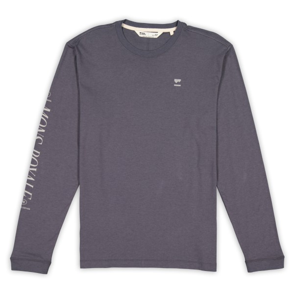 Mons Royale - Yonder Merino Organic Cotton L/S - Longsleeve Gr S grau von Mons Royale