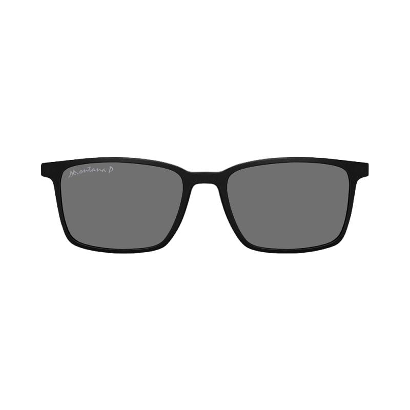 Montana Eyewear Magnetic Clip-on mit polarisierten Rauch-Solargläsern schwarz CLIP-MRC3-1 von Montana Eyewear