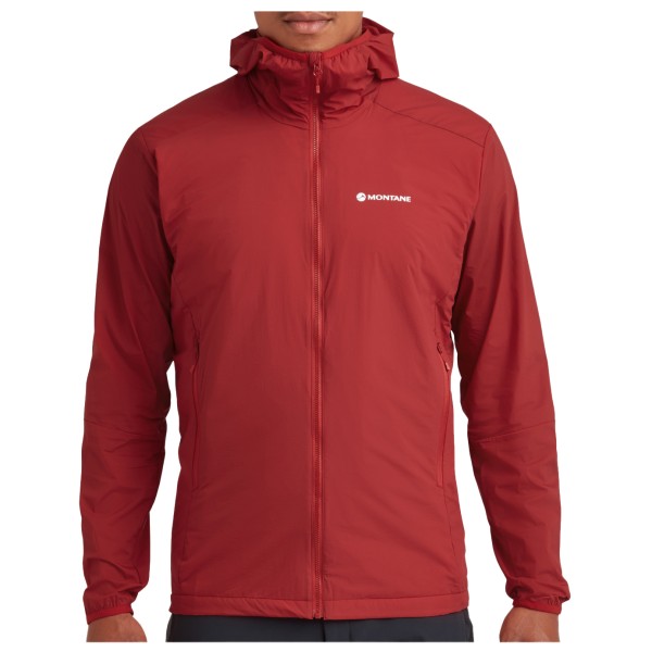 Montane - Fireball Nano Hoodie - Kunstfaserjacke Gr S rot von Montane