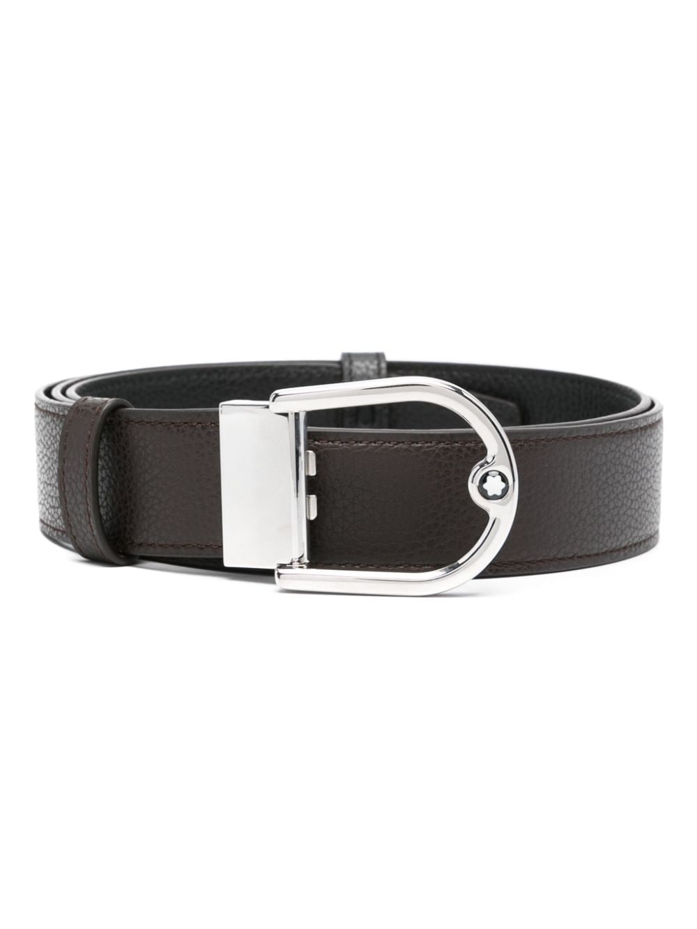 Montblanc reversible leather belt - Black von Montblanc