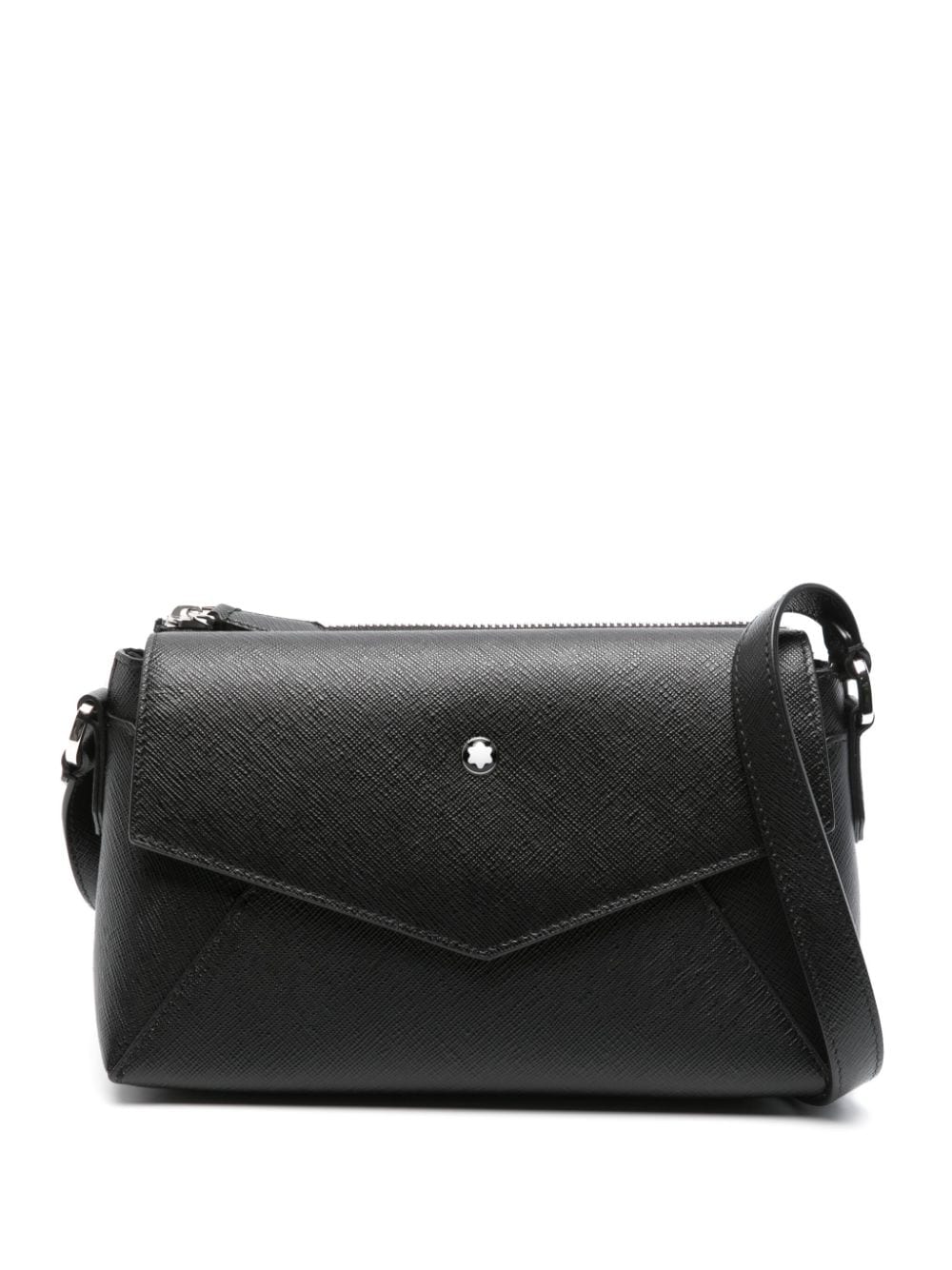 Montblanc small Sartorial leather shoulder bag - Black von Montblanc