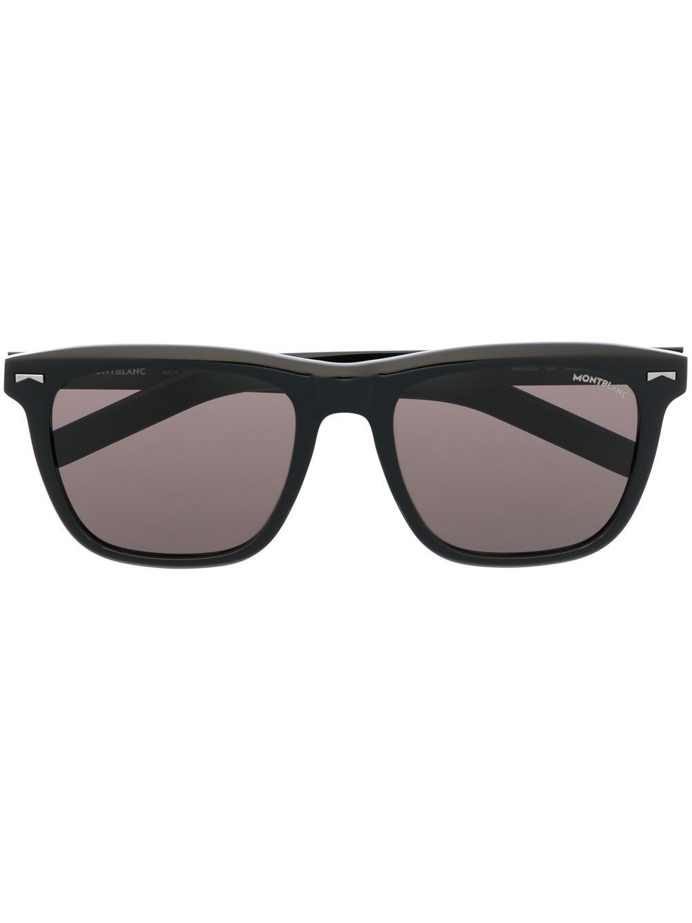 Montblanc square frame tinted lens sunglasses - Black von Montblanc