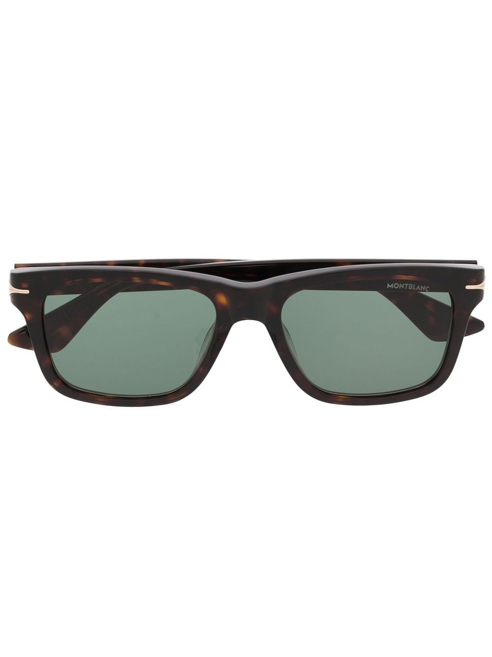 Montblanc tortoiseshell sunglasses - Brown von Montblanc