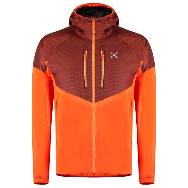 Montura - Spitze Hybrid Jacket - Kunstfaserjacke Gr M rot/orange von Montura