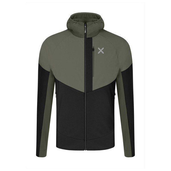 Montura - Spitze Maglia - Fleecejacke Gr L schwarz/oliv von Montura