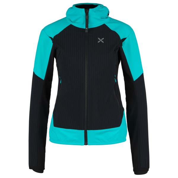 Montura - Women's Wind Revolution Hoody Jacket - Softshelljacke Gr L;M;S;XL grau/oliv;schwarz von Montura