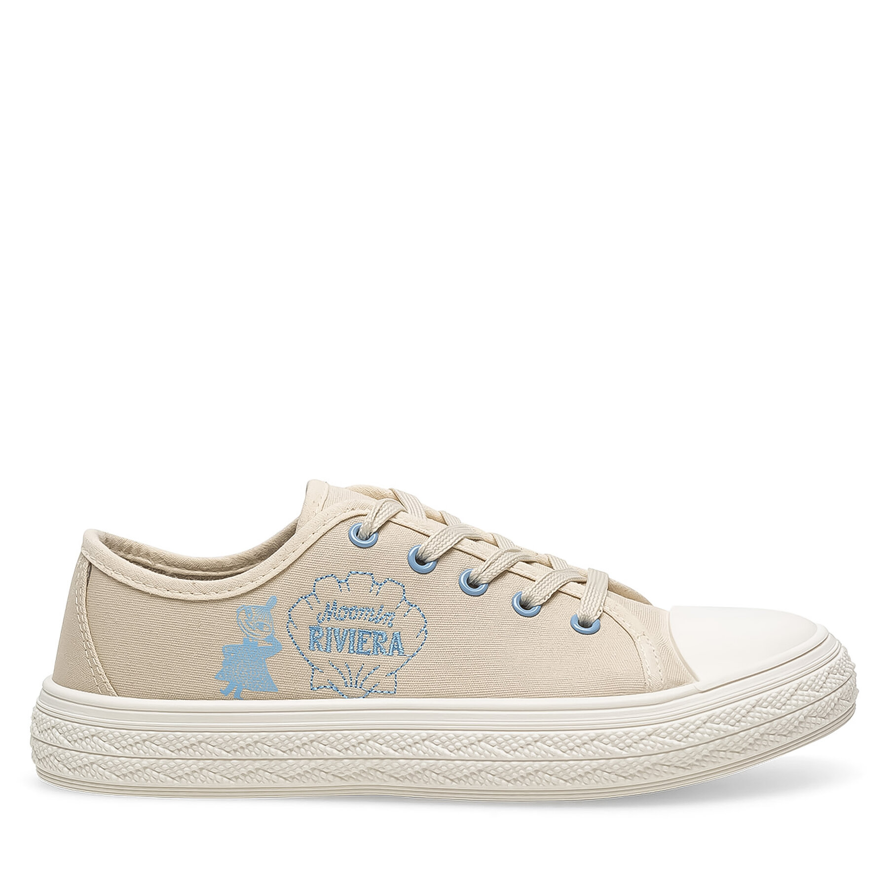 Sneakers aus Stoff Moomin CA-SS24-166MMN Beige von Moomin