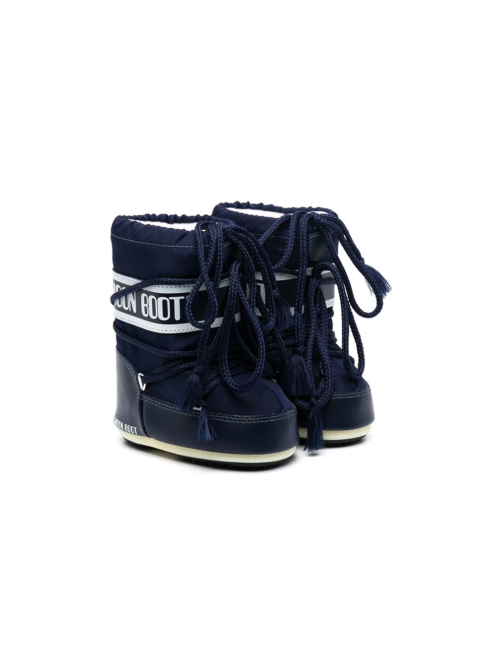 Moon Boot Kids Icon Mini snow boots - Blue von Moon Boot Kids