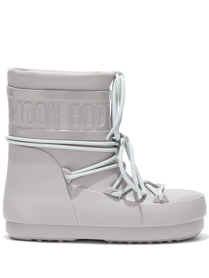 Moon Boot low-top lace-up boots - Grey von Moon Boot