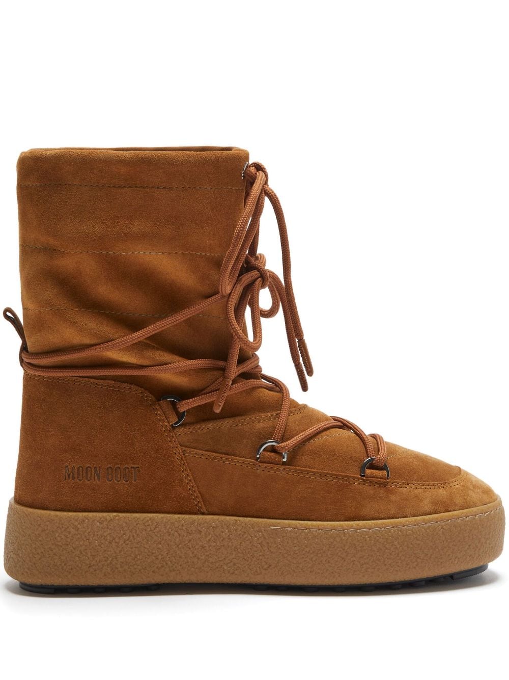 Moon Boot LTrack Suede boots - Brown von Moon Boot