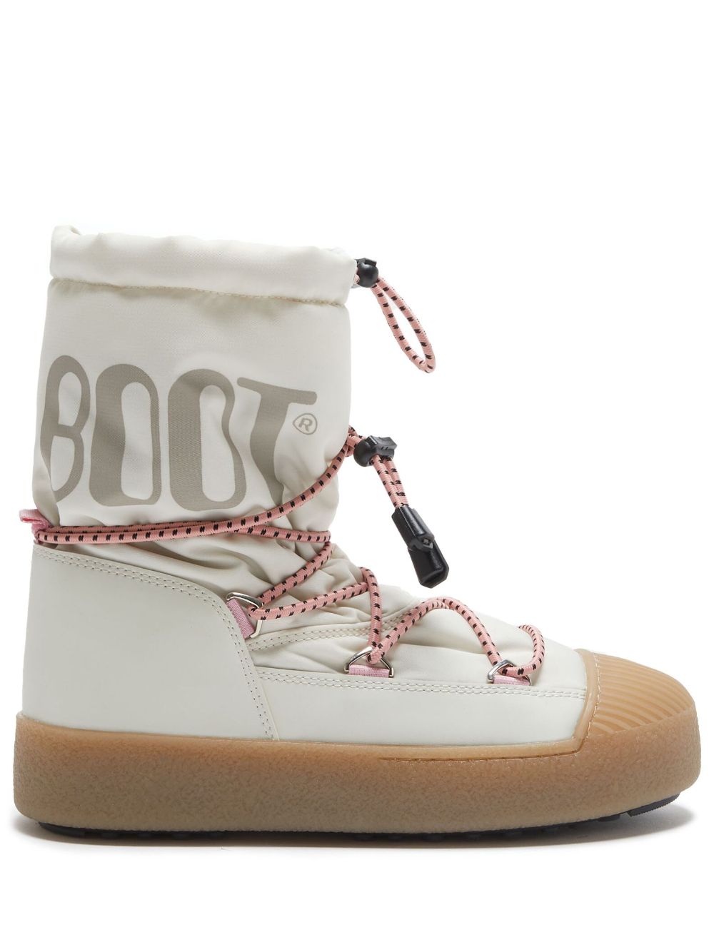 Moon Boot Ltrack logo-print boots - White von Moon Boot