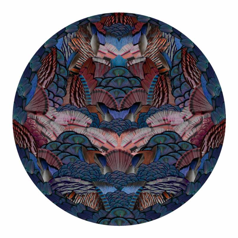 Calligraphy Bird Teppich, Grösse d. 250 cm von Moooi Carpets