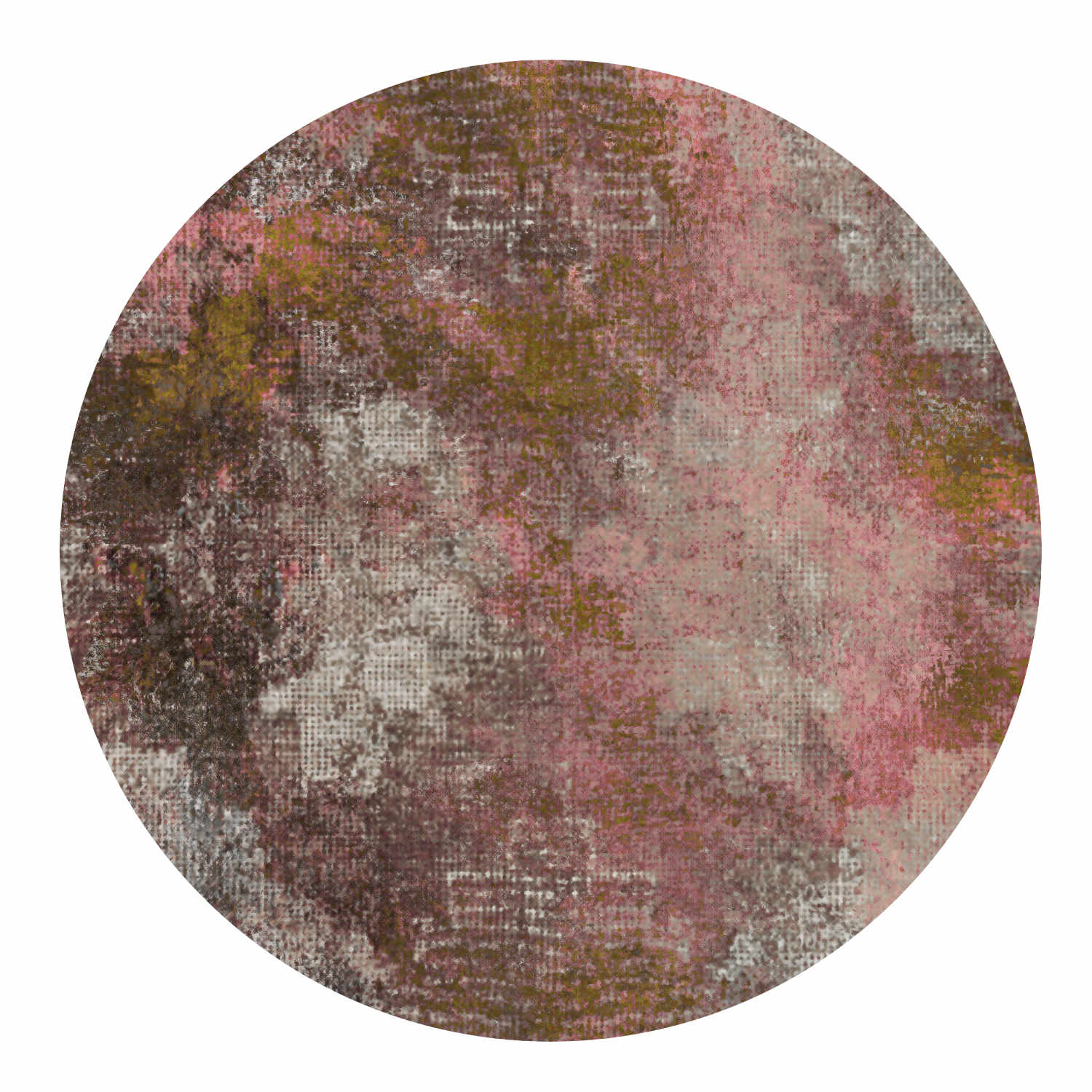 Erosion Teppich Moooi, Farbe rosegold, Grösse d. 250 cm von Moooi Carpets