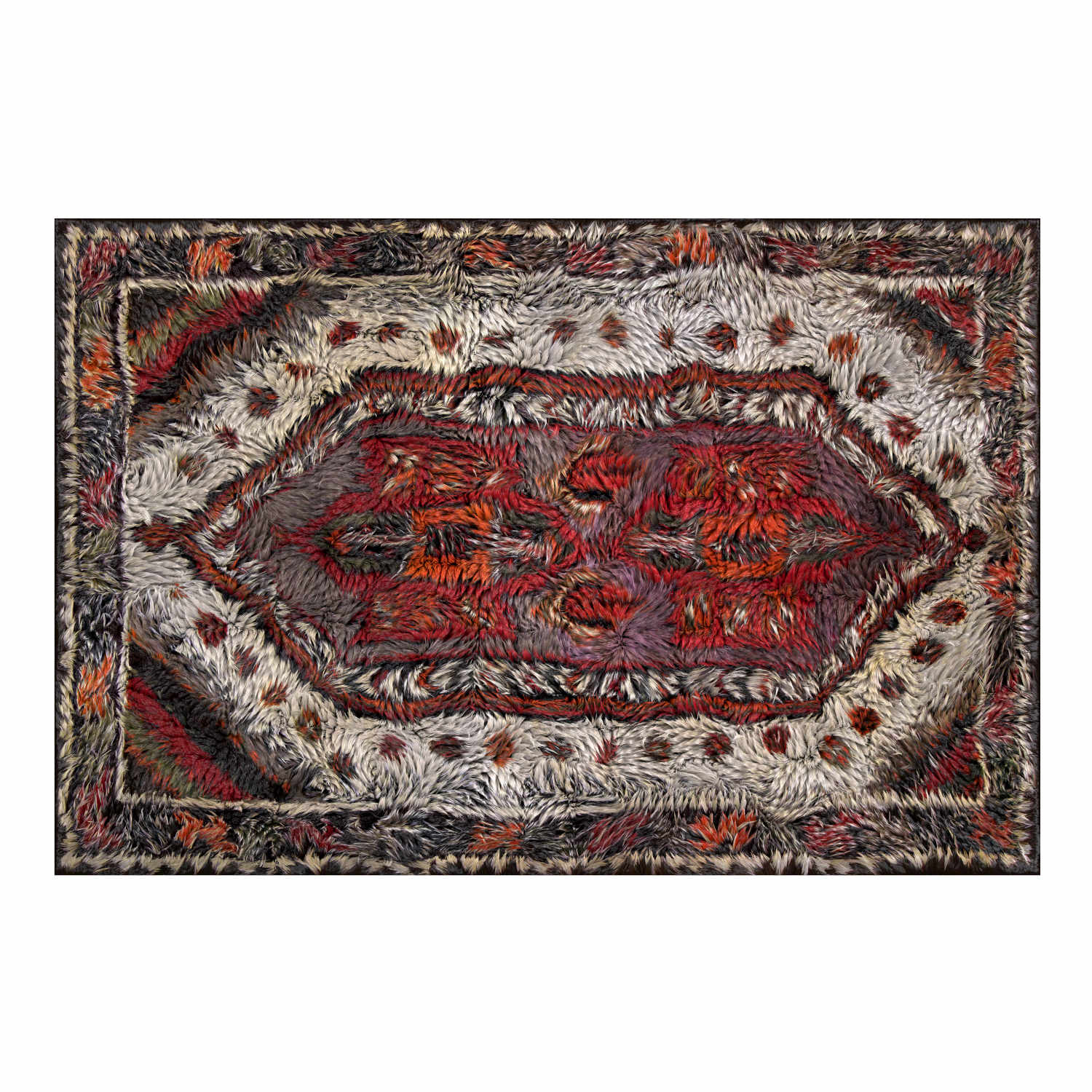Fur Rug Teppich, Ausführung shiraz von Moooi Carpets