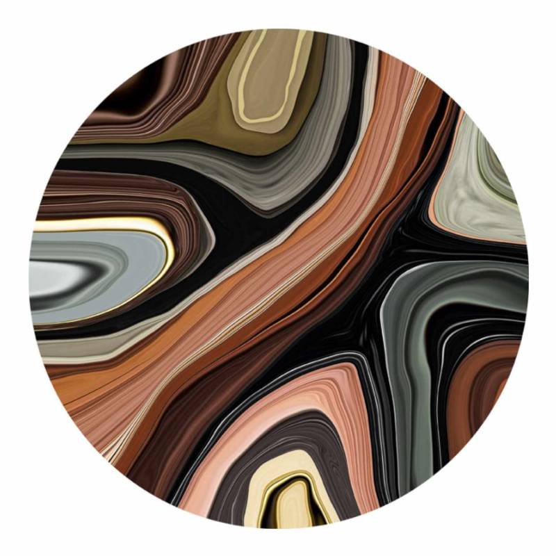 Liquid Layers, Farbe agate, Grösse d. 250 cm von Moooi Carpets