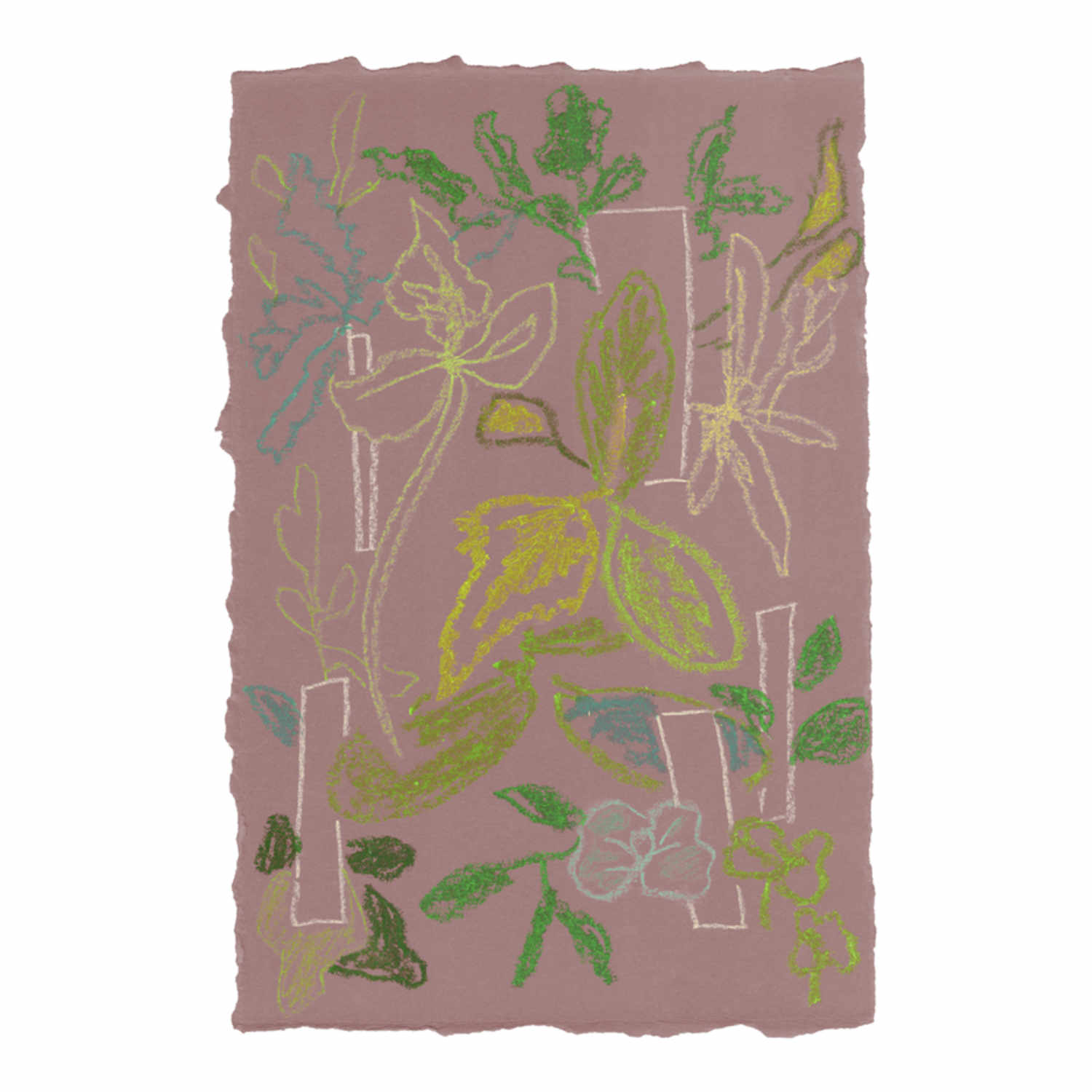 Sprouts Teppich, Farbe powder, Grösse 200 x 300 cm von Moooi Carpets