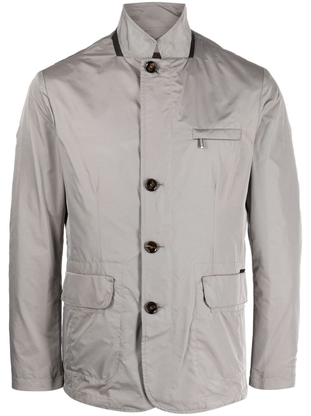 Moorer Ghiberti water-repellent jacket - Grey von Moorer