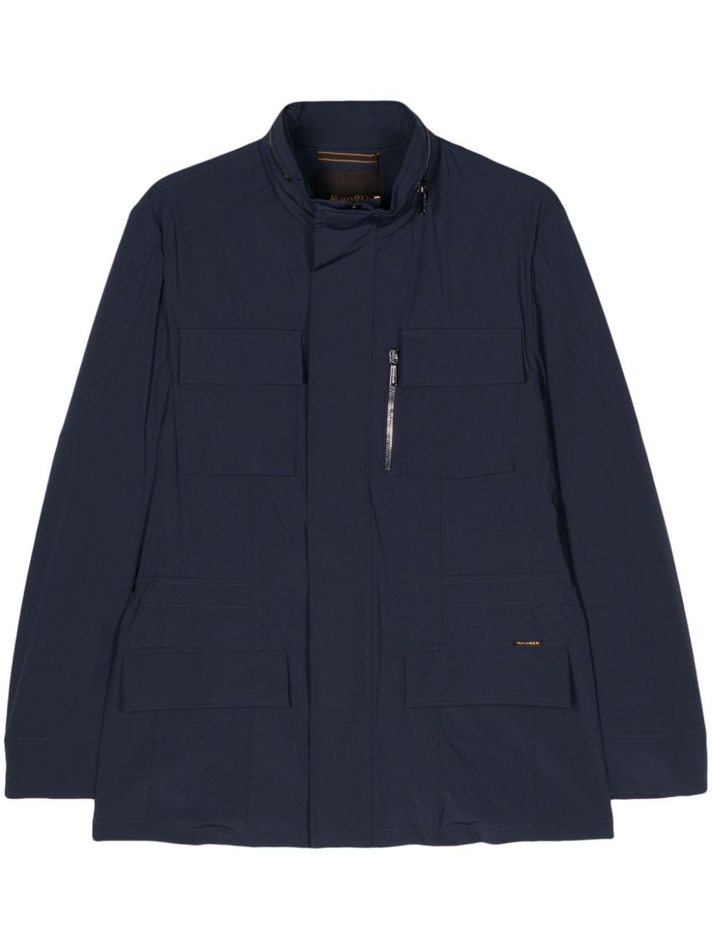 Moorer Manolo-KM panelled jacket - Blue von Moorer