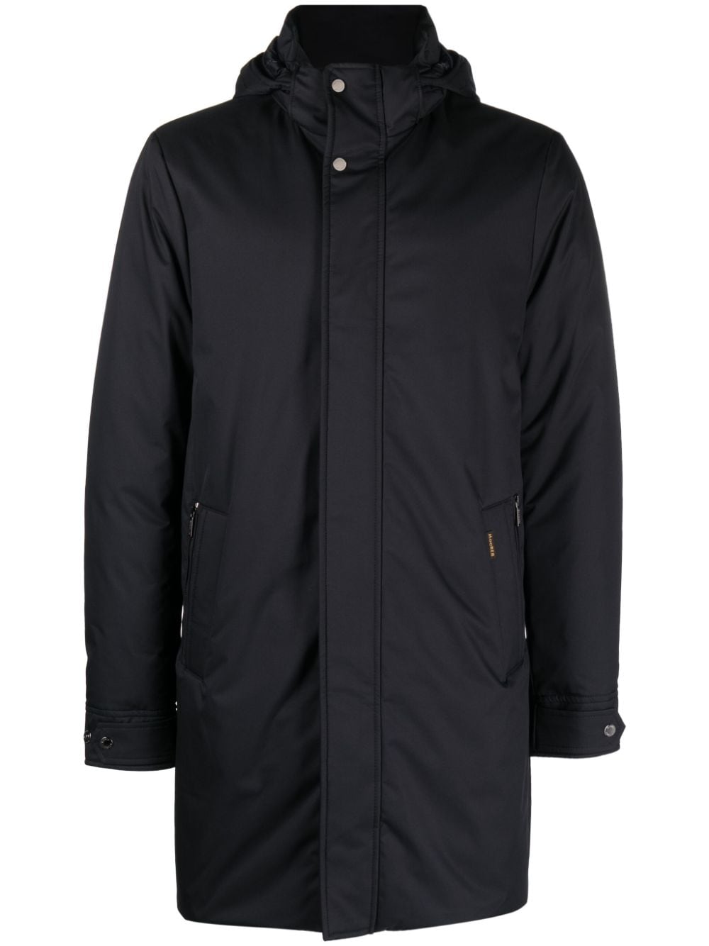 Moorer Vermont padded hooded jacket - Blue von Moorer