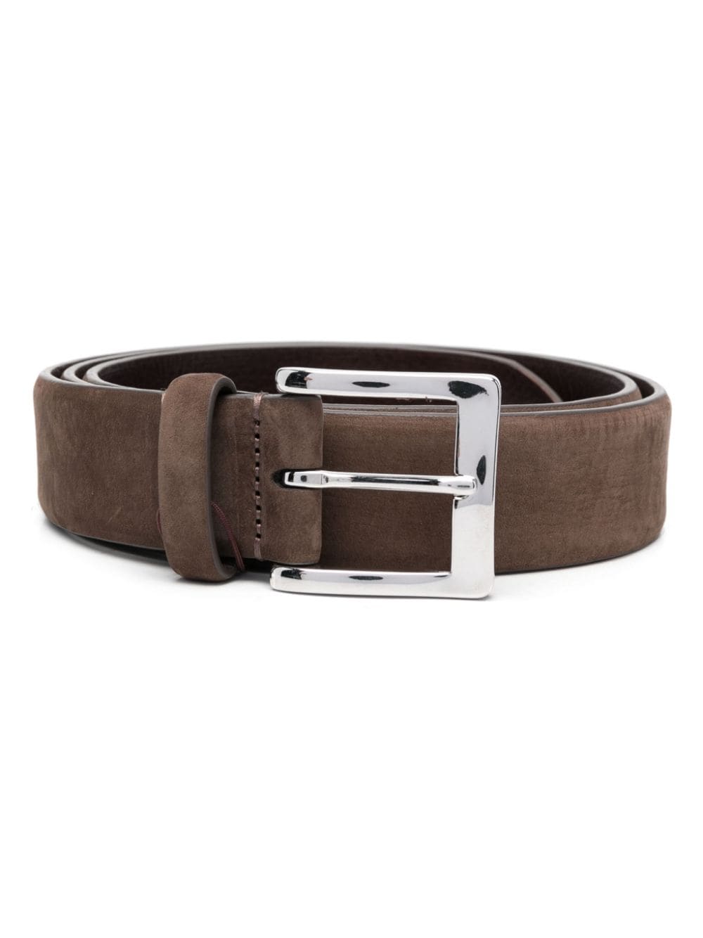 Moorer buckle-fastening leather belt - Brown von Moorer