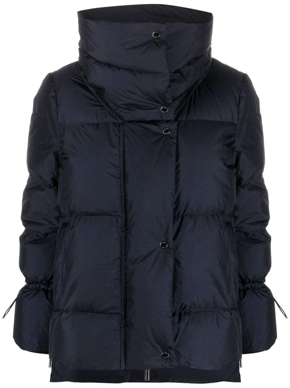 Moorer funnel-neck padded down jacket - Blue von Moorer