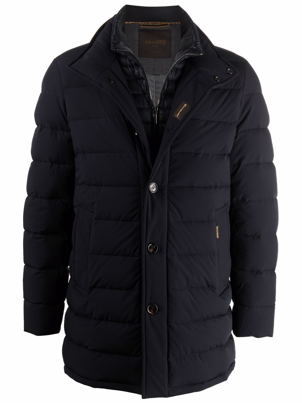 Moorer layered down-padded jacket - Blue von Moorer