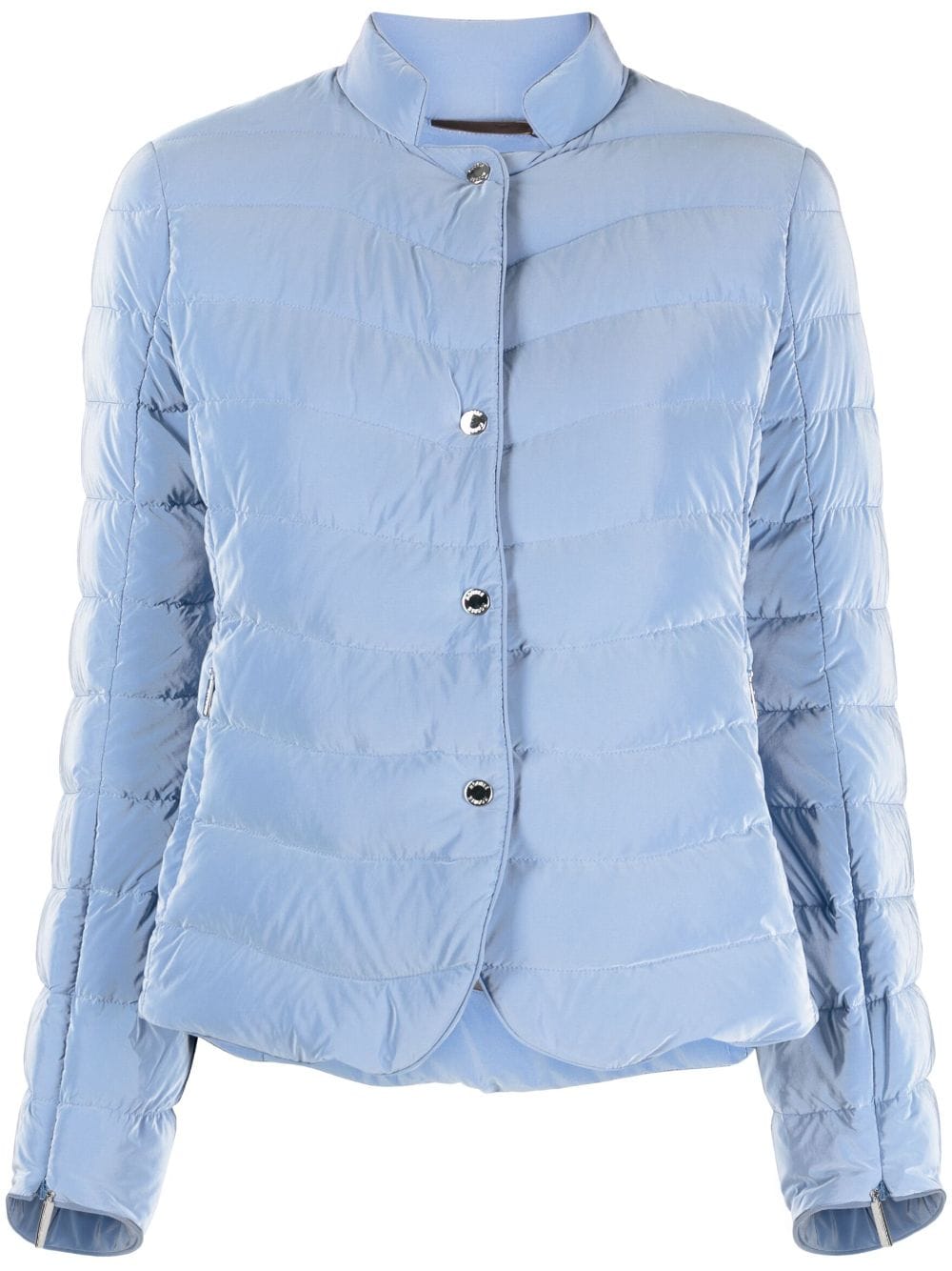 Moorer long-sleeve padded jacket - Blue von Moorer