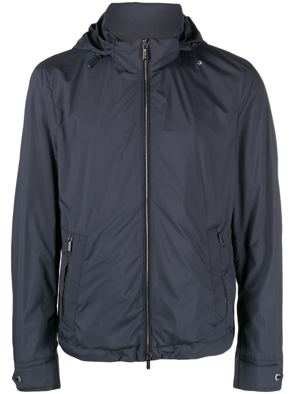 Moorer long-sleeved hooded jacket - Blue von Moorer