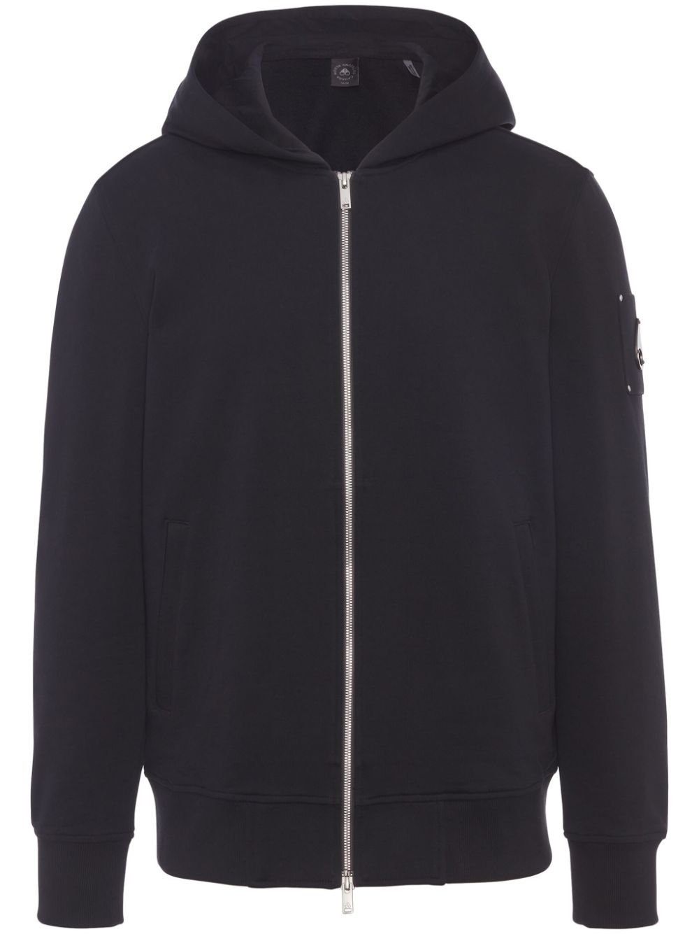 Moose Knuckles Hartsfield zip-up hoodie - Black von Moose Knuckles