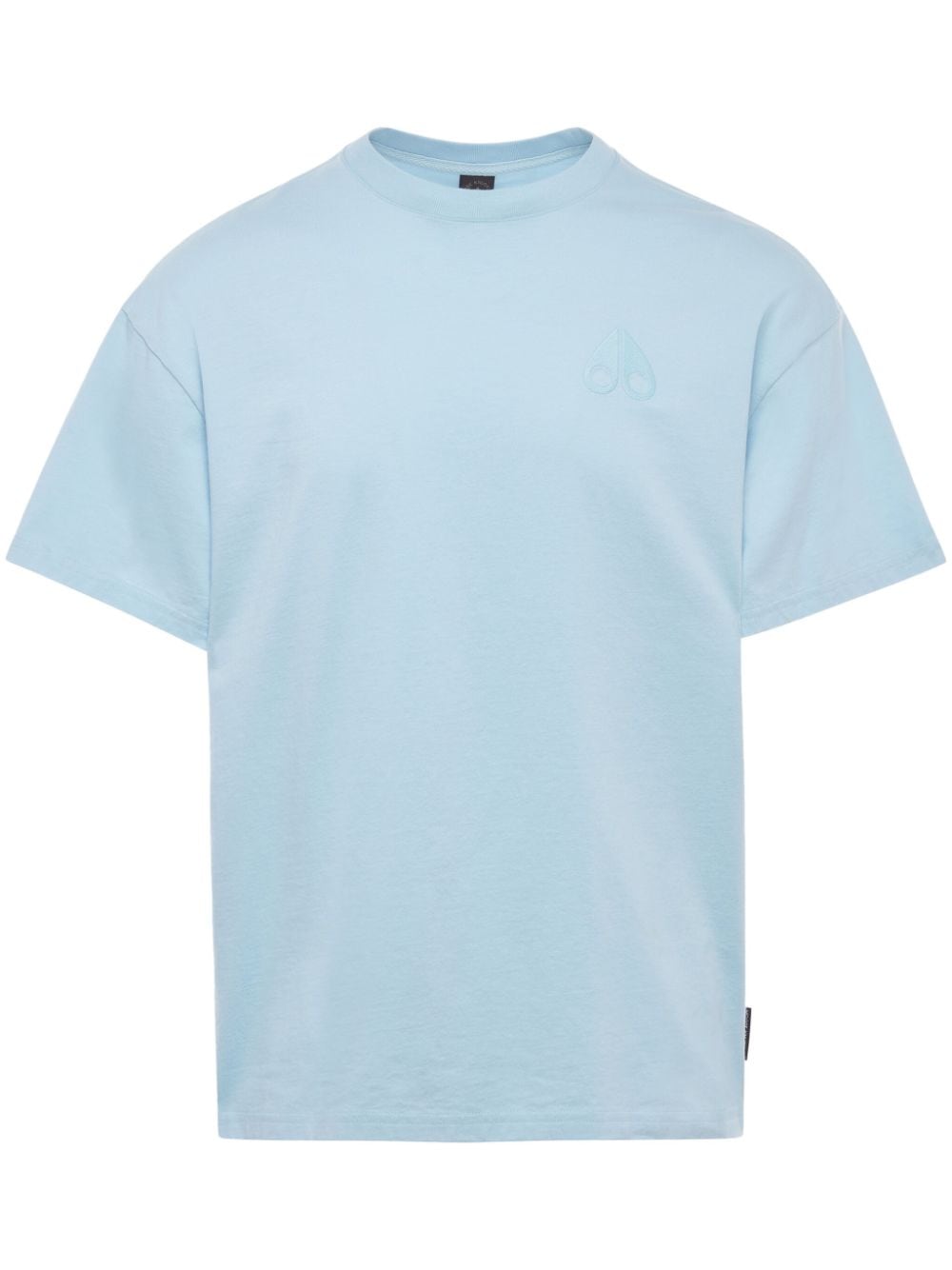 Moose Knuckles Henri logo-embroidered T-shirt - Blue von Moose Knuckles