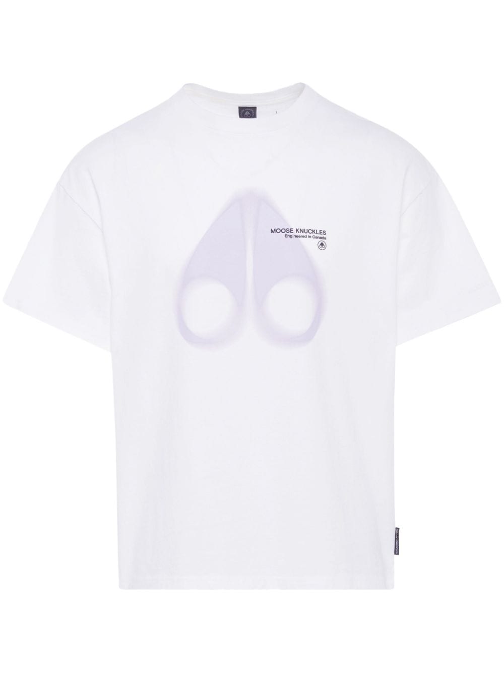 Moose Knuckles Maurice logo-print T-shirt - White von Moose Knuckles