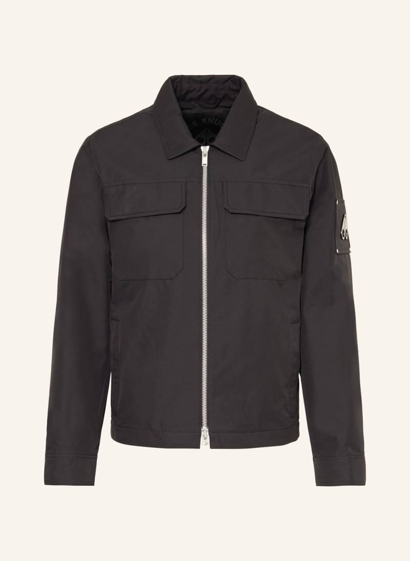 Moose Knuckles Overjacket Jacques schwarz von Moose Knuckles