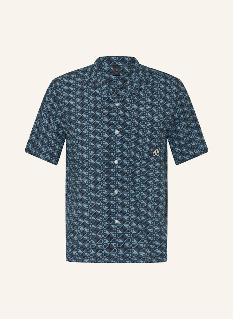 Moose Knuckles Resorthemd The Bay Regular Fit blau von Moose Knuckles