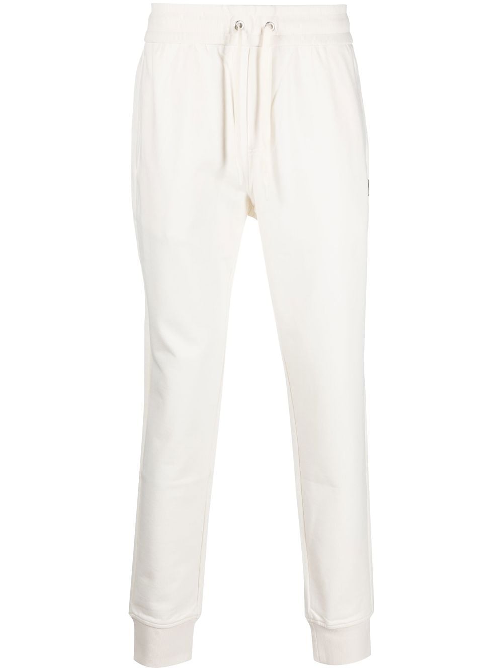 Moose Knuckles drawstring-waist cotton track pants - Neutrals von Moose Knuckles