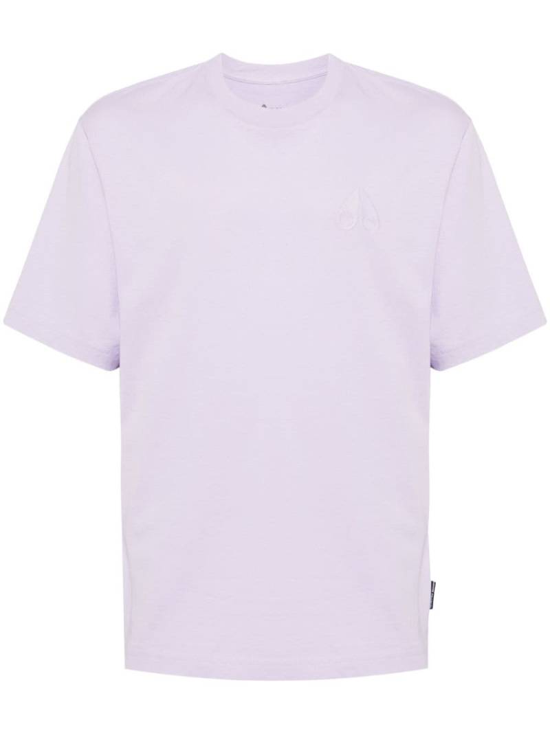 Moose Knuckles Henri cotton T-shirt - Purple von Moose Knuckles