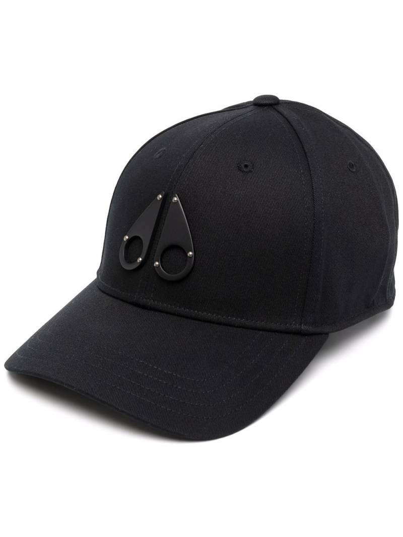 Moose Knuckles logo plaque cap - Black von Moose Knuckles