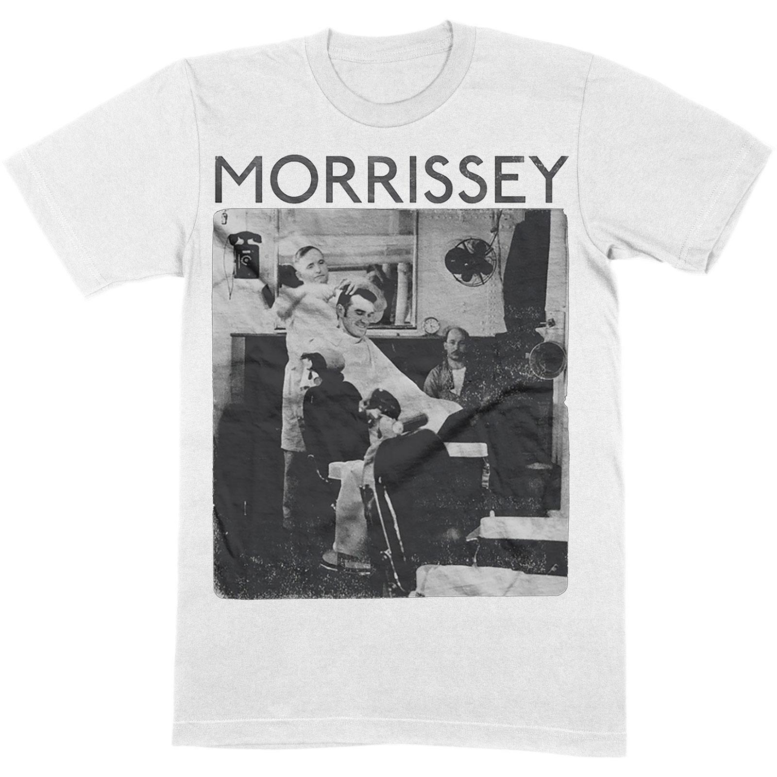 Barber Shop Tshirt Damen Weiss M von Morrissey