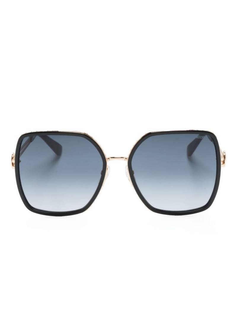 Moschino Eyewear Mos 096s square-frame sunglasses - Black von Moschino Eyewear