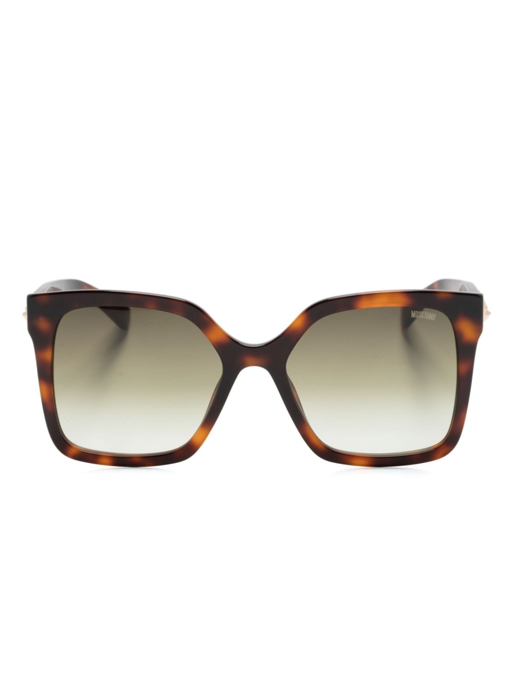 Moschino Eyewear Mos 123S square-frame sunglasses - Brown von Moschino Eyewear