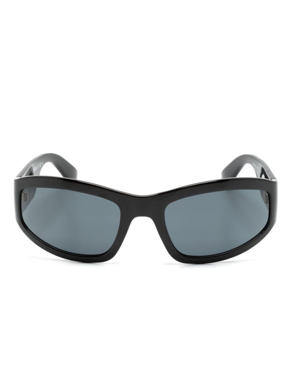 Moschino Eyewear biker-style frame sunglasses - Black von Moschino Eyewear