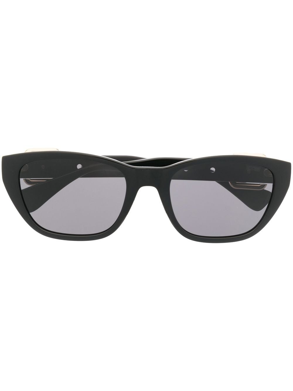 Moschino Eyewear buckle-detail cat-eye sunglasses - Black von Moschino Eyewear