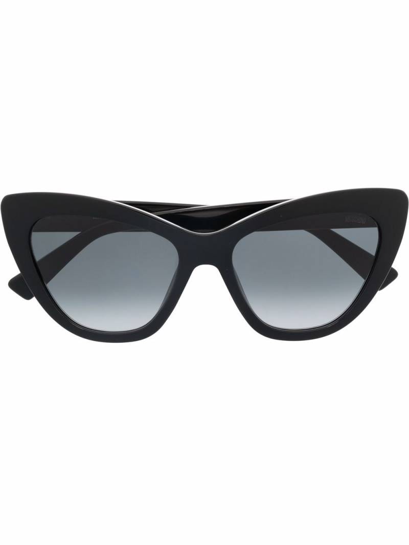 Moschino Eyewear cat-eye frame sunglasses - Black von Moschino Eyewear
