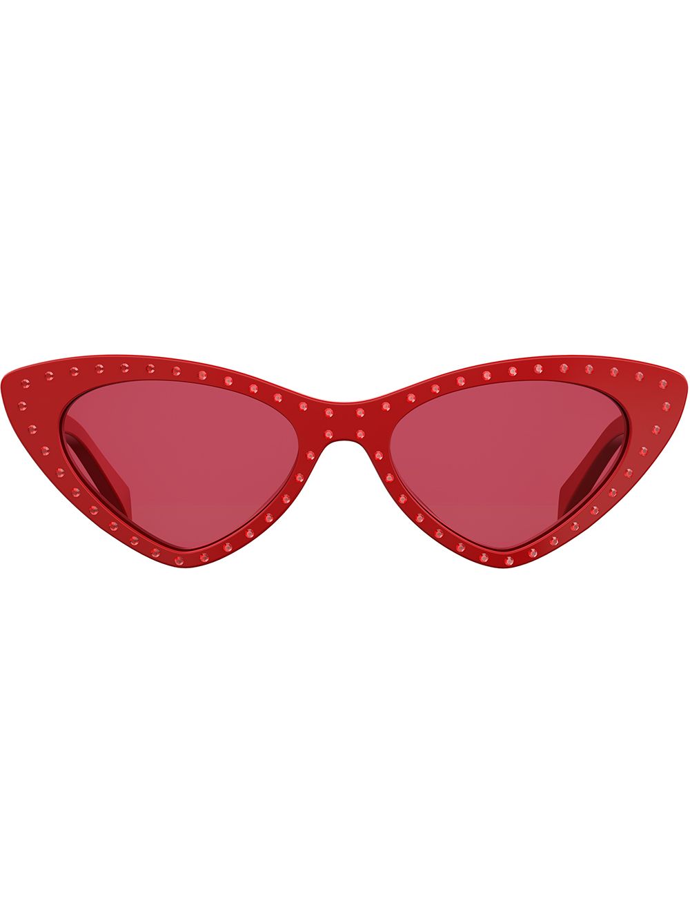 Moschino Eyewear cat eye sunglesses - Red von Moschino Eyewear