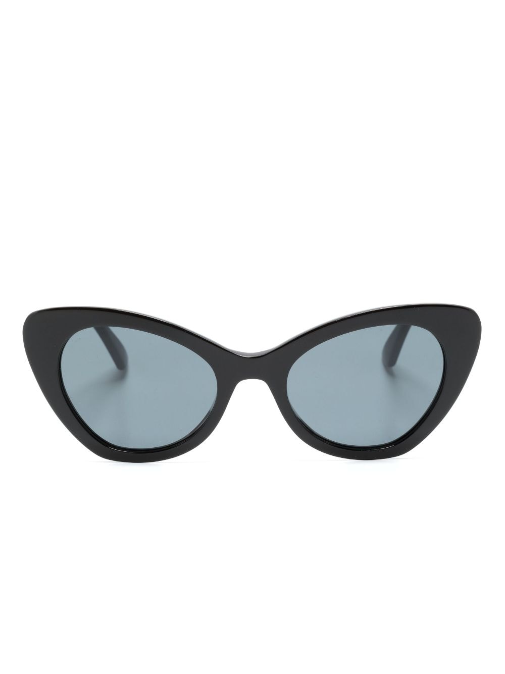 Moschino Eyewear logo-lettering cat-eye frame sunglasses - Black von Moschino Eyewear