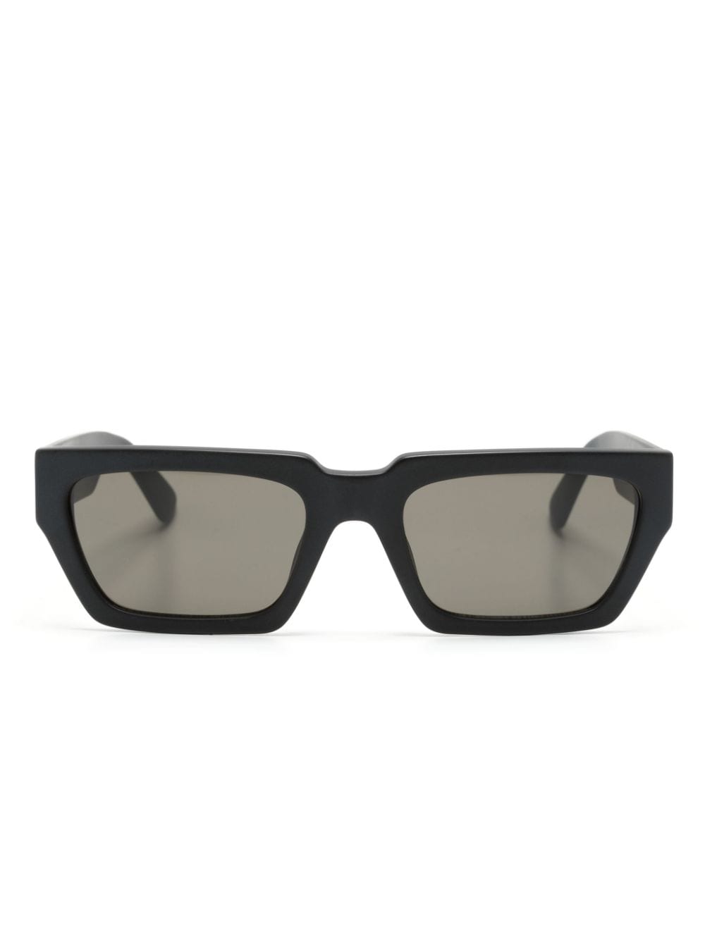 Moschino Eyewear matte rectangle-frame sunglasses - Black von Moschino Eyewear